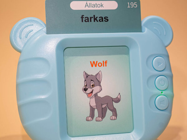 🧠 Német-Magyar hangos tanulójáték gyerekeknek – 224 kártyával