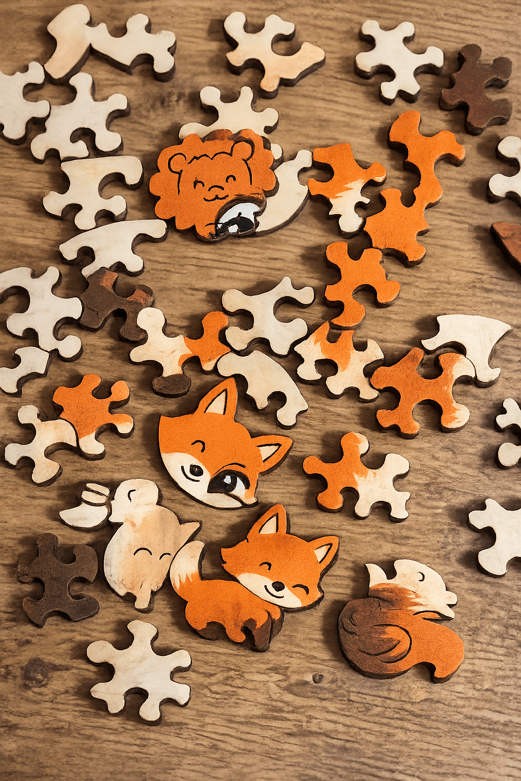 Rókakaland – Családi fa puzzle - Image 3